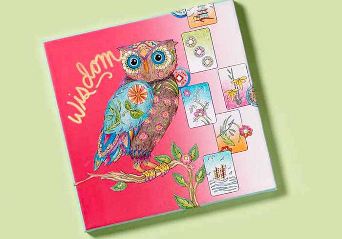 Adult Coloring Book DIY Canvas