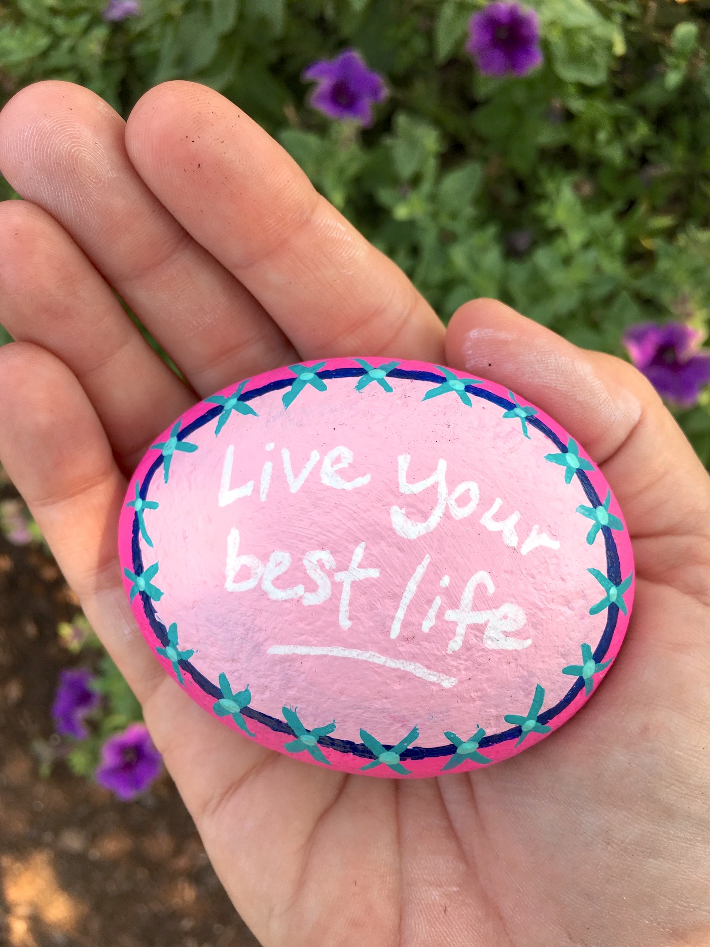 painted kindness rock