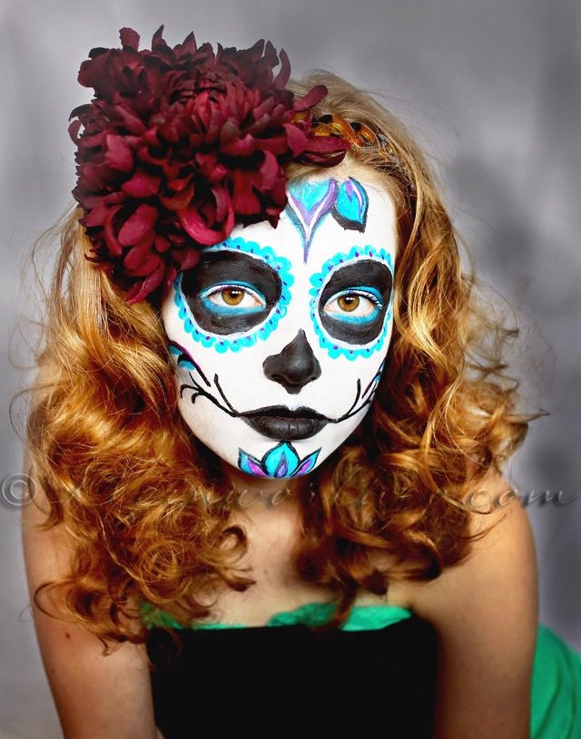Day of the Dead Face Paint Tutorial