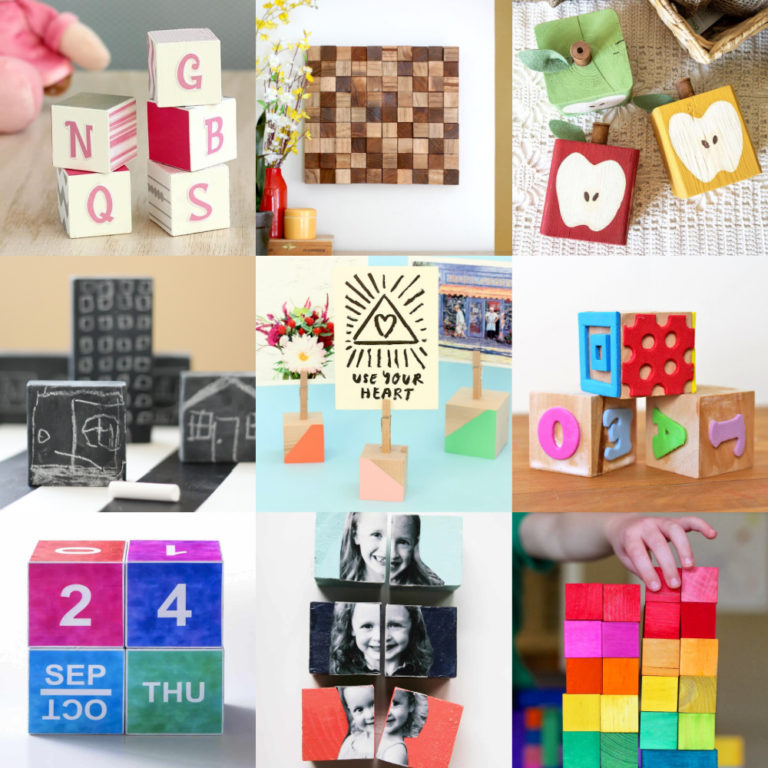 Wood block crafts feature image