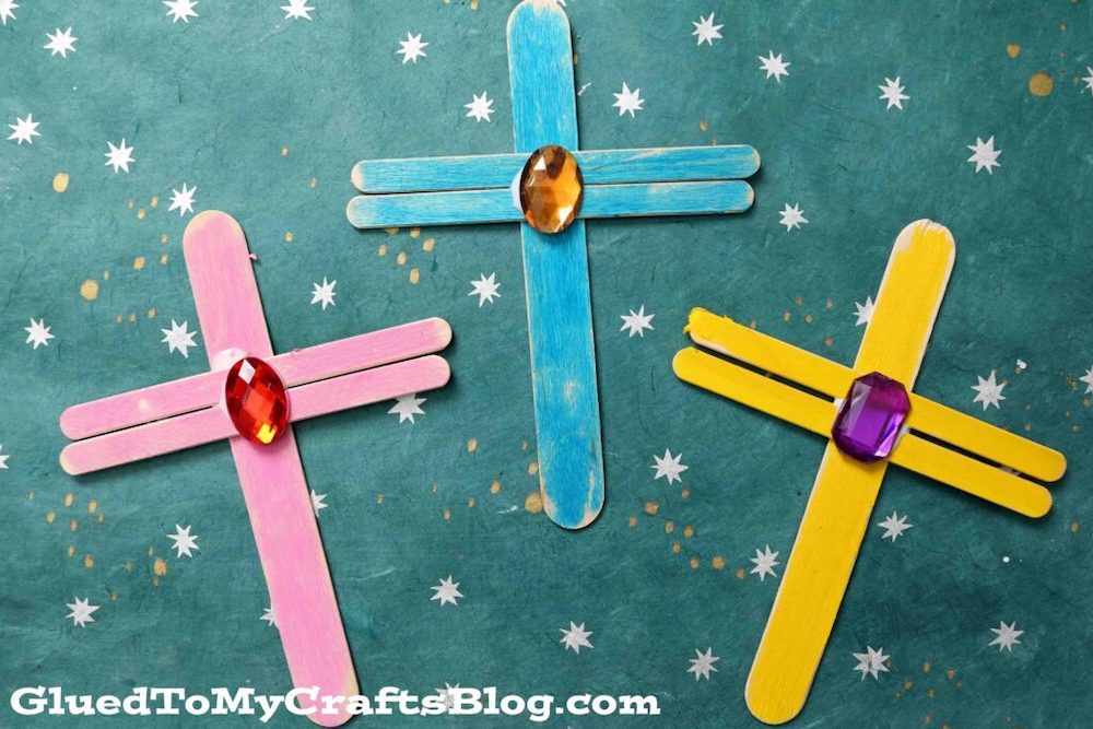Popsicle Stick Crosses