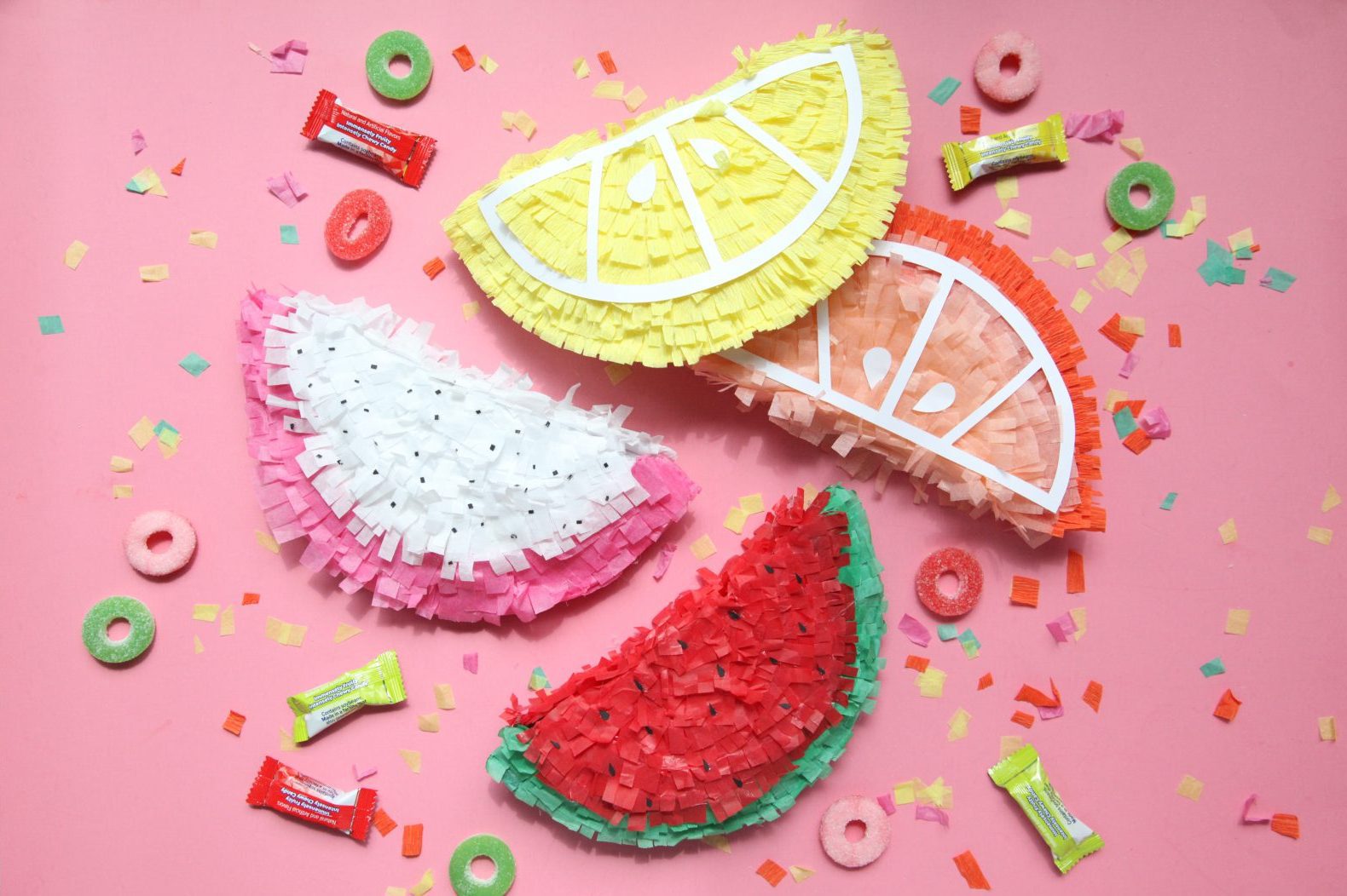 Mini Fruit Pinata Favors