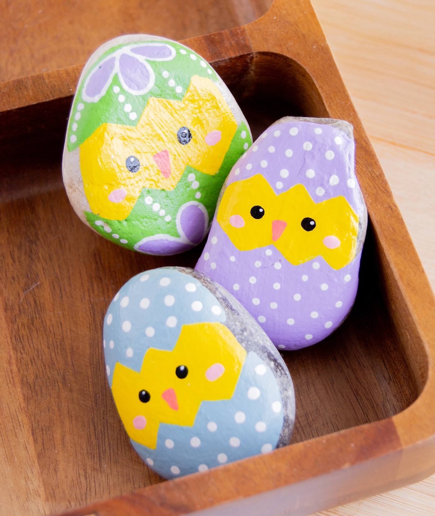 cute easter painted rocks