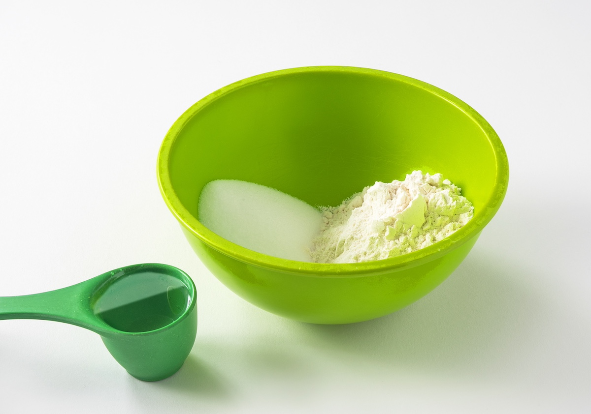 Combine Flour and Salt Then Add Water